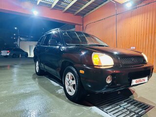 2002 Hyundai Santa Fe I, чёрный, 950000 рублей, вид 2