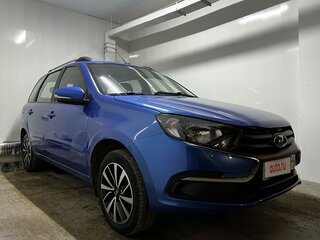 2018 Lada (ВАЗ) Granta I Рестайлинг, синий, 720000 рублей, вид 2