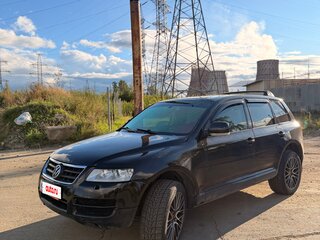 2004 Volkswagen Touareg I, чёрный, 640000 рублей, вид 1
