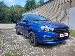 2021 Lada (ВАЗ) Vesta I, синий, 1000000 рублей, вид 2
