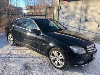 2008 Mercedes-Benz C-Класс 280 III (W204), чёрный, 1450000 рублей, вид 1