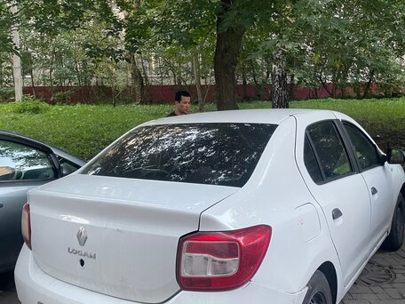 2019 Renault Logan II Рестайлинг, белый, 407000 рублей, вид 2