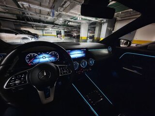 2020 Mercedes-Benz GLA 200 II (H247), чёрный, 3280000 рублей, вид 4
