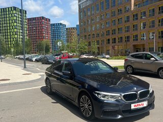 2019 BMW 5 серии 523i VII (G30/G31/G38), чёрный, 3650000 рублей, вид 2