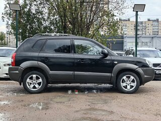 2005 Hyundai Tucson I, чёрный, 429000 рублей, вид 4