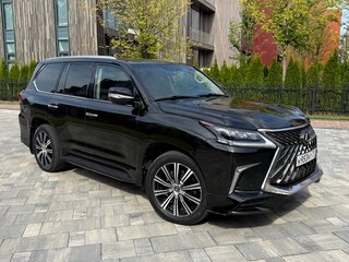 2017 Lexus LX 450d III Рестайлинг 2, чёрный, 6800000 рублей, вид 3