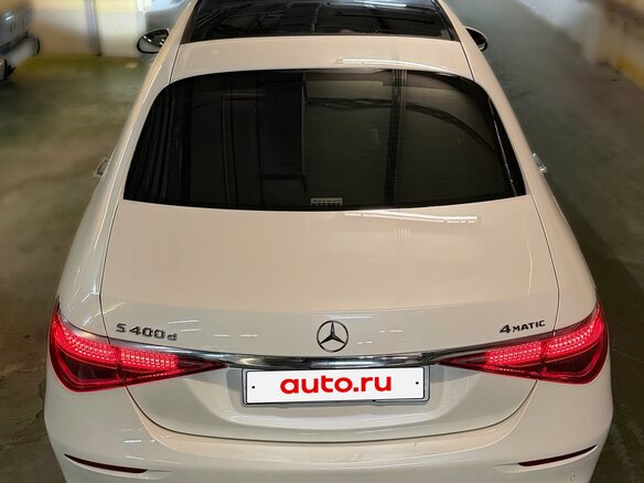 2021 Mercedes-Benz S-Класс 400 d 4MATIC VII (W223), белый - вид 6