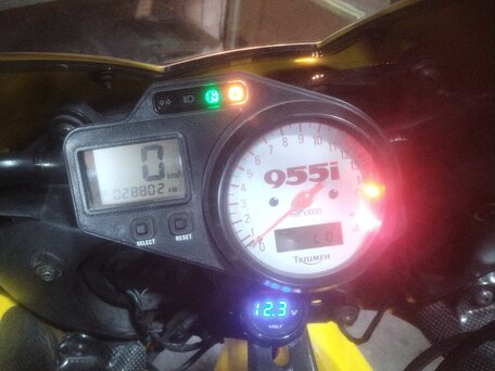 2002 Triumph Daytona 955i, жёлтый, 439000 рублей, вид 1