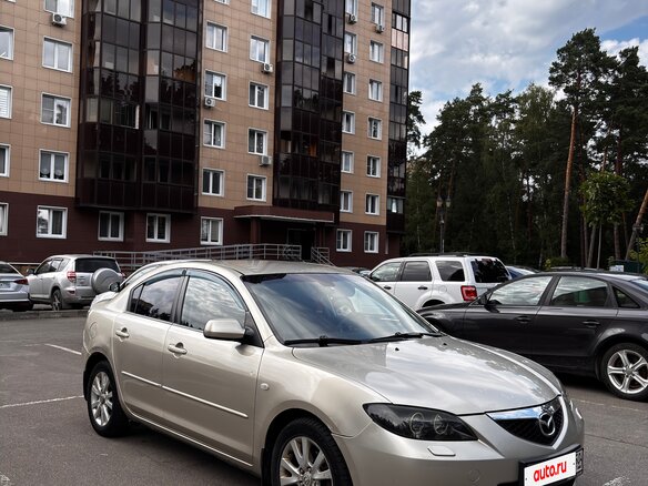 2007 Mazda 3 I (BK) Рестайлинг, серый, 650000 рублей - вид 2