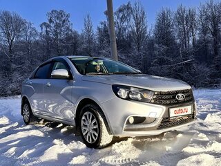 2021 Lada (ВАЗ) Vesta I, серебристый, 1050000 рублей, вид 2