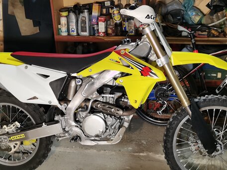 2012 Suzuki RM-Z 450, жёлтый, 330000 рублей, вид 2