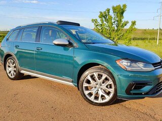 2019 Volkswagen Golf Alltrack VII Рестайлинг, зелёный, 2730000 рублей, вид 4