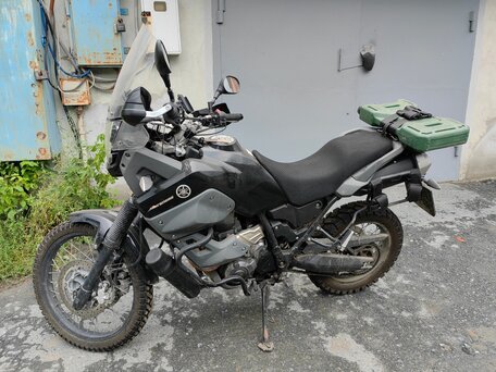 2008 Yamaha XT660Z Tenere, чёрный, 600000 рублей, вид 2