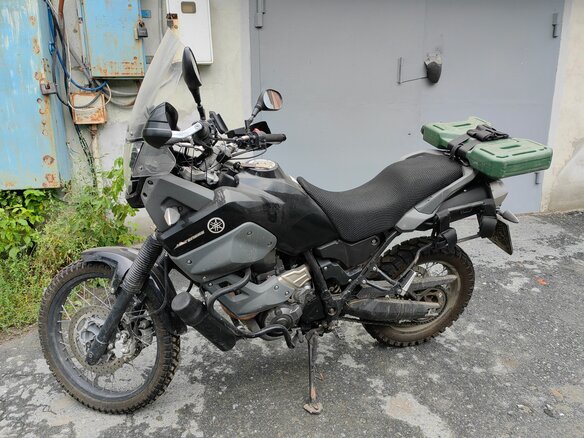 2008 Yamaha XT660Z Tenere, чёрный, 600000 рублей - вид 1