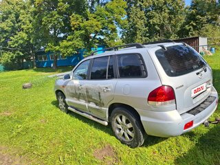 2011 Hyundai Santa Fe Classic Classic, серебристый, 800000 рублей, вид 4