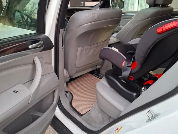 2009 BMW X5 35d II (E70), белый, 1900000 рублей - вид 8