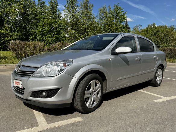 2008 Opel Astra H Рестайлинг, серебристый, 480000 рублей