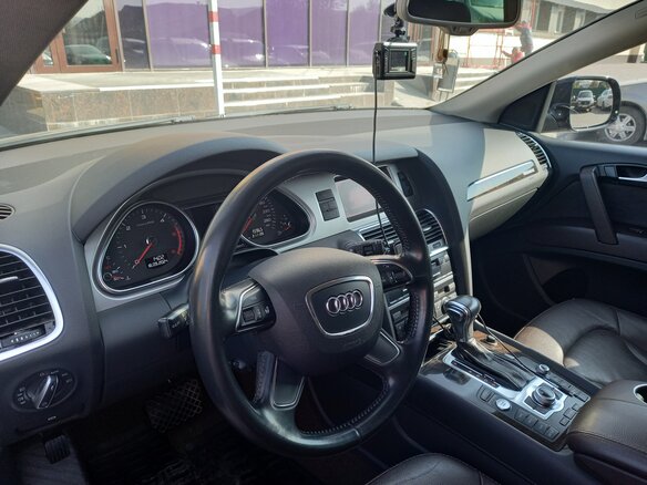 2012 Audi Q7 I (4L) Рестайлинг, чёрный, 2297000 рублей - вид 13
