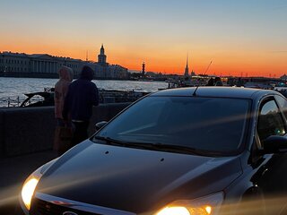 2010 Ford Focus II Рестайлинг, синий, 405000 рублей, вид 1