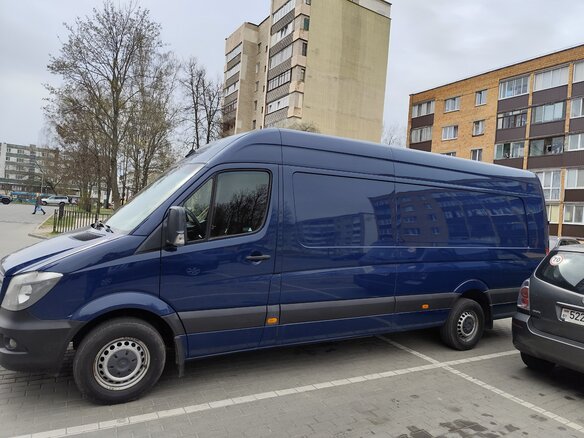 2018 Mercedes-Benz Sprinter, синий, 2800000 рублей