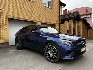 2018 Mercedes-Benz GLC Coupe 300 I (C253), синий, 4900000 рублей, вид 4