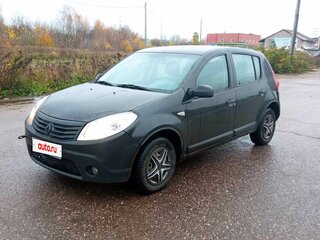 2011 Renault Sandero I, чёрный, 349000 рублей, вид 1