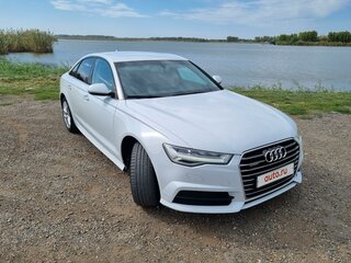 2016 Audi A6 IV (C7) Рестайлинг, белый, 2200000 рублей, вид 2
