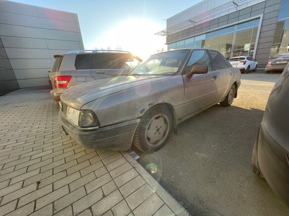 1987 Audi 80 IV (B3), серый, 250000 рублей - вид 5