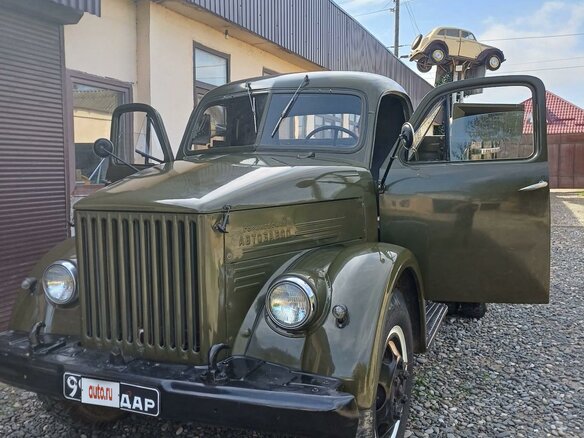 1962 ГАЗ 69 69А, зелёный - вид 1