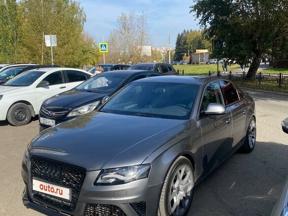 2008 Audi A4 IV (B8), серебристый, 1950000 рублей - вид 2