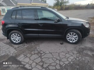 2008 Volkswagen Tiguan I, чёрный, 1100000 рублей, вид 3