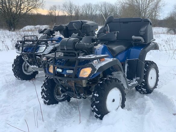 2015 Stels ATV-300, синий, 375000 рублей - вид 5