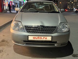 2001 Toyota Corolla IX (E120, E130), серый, 630000 рублей, вид 2