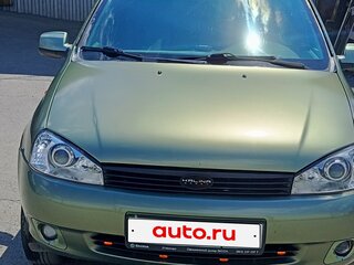 2010 Lada (ВАЗ) Kalina I, зелёный, 335000 рублей, вид 1