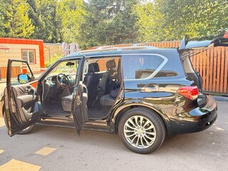 2015 Infiniti QX80 I Рестайлинг, чёрный, 3300000 рублей, вид 2