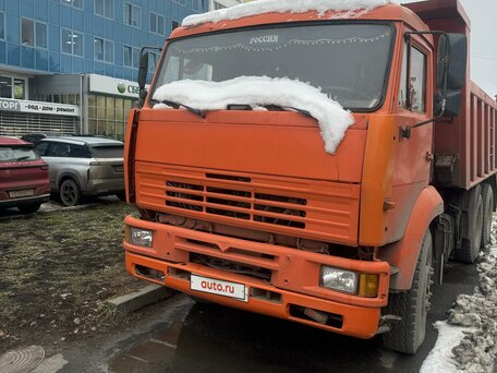 2007 КамАЗ 6520, оранжевый, 950000 рублей, вид 4
