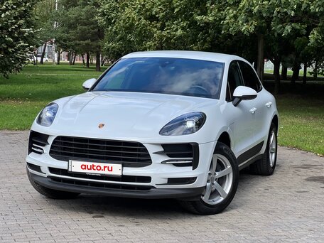 2021 Porsche Macan I Рестайлинг, белый, вид 5