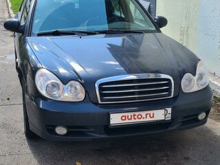 2010 Hyundai Sonata ТагАЗ IV (EF) Рестайлинг, чёрный, 420000 рублей, вид 1