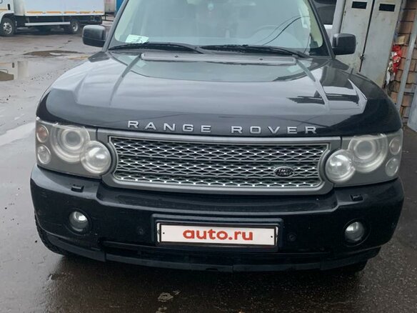 2006 Land Rover Range Rover III Рестайлинг, чёрный, 1057500 рублей - вид 1