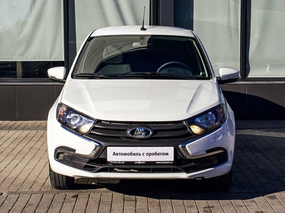 2024 Lada (ВАЗ) Granta I Рестайлинг, белый, 770000 рублей - вид 7