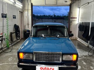2009 Lada (ВАЗ) 2107, голубой, 175000 рублей, вид 4