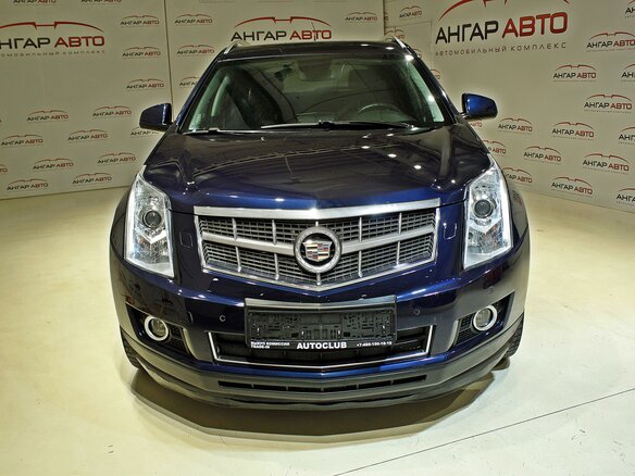 2011 Cadillac SRX II, синий - вид 1