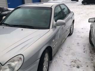 2009 Hyundai Sonata ТагАЗ IV (EF) Рестайлинг, серебристый, 470000 рублей, вид 2