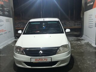 2013 Renault Logan I Рестайлинг, белый, 410000 рублей, вид 5
