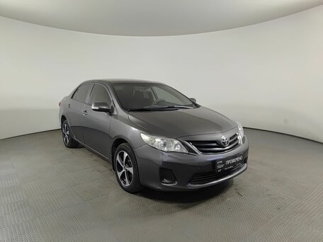 2012 Toyota Corolla X (E140, E150) Рестайлинг, серый, 867000 рублей, вид 3