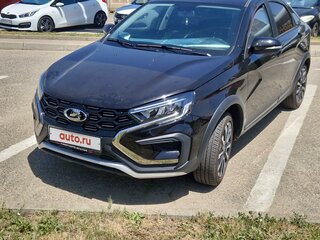 2024 Lada (ВАЗ) Vesta I Рестайлинг (NG), чёрный, 1700000 рублей, вид 2