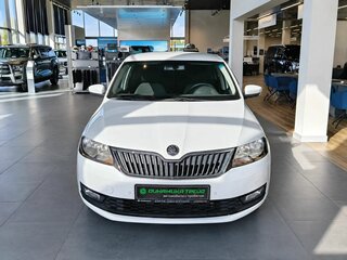 2018 Skoda Rapid I Рестайлинг, белый, 1019000 рублей, вид 2