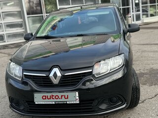 2017 Renault Logan II, чёрный, 737000 рублей, вид 1
