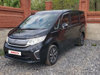 2015 Honda Stepwgn V, чёрный, 1439000 рублей, вид 1