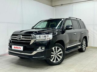2018 Toyota Land Cruiser 200 Series Рестайлинг 2, чёрный, 9200000 рублей, вид 1